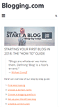 Mobile Screenshot of blogging.com